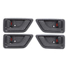 Hyundai Getz Door Handle Inner 4 x Black Front Rear Left Right (2002–2011)