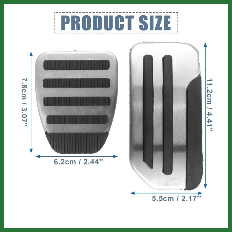 Nissan Leaf 3 x Accelerator & Brake Pedal Covers (2011-2023)