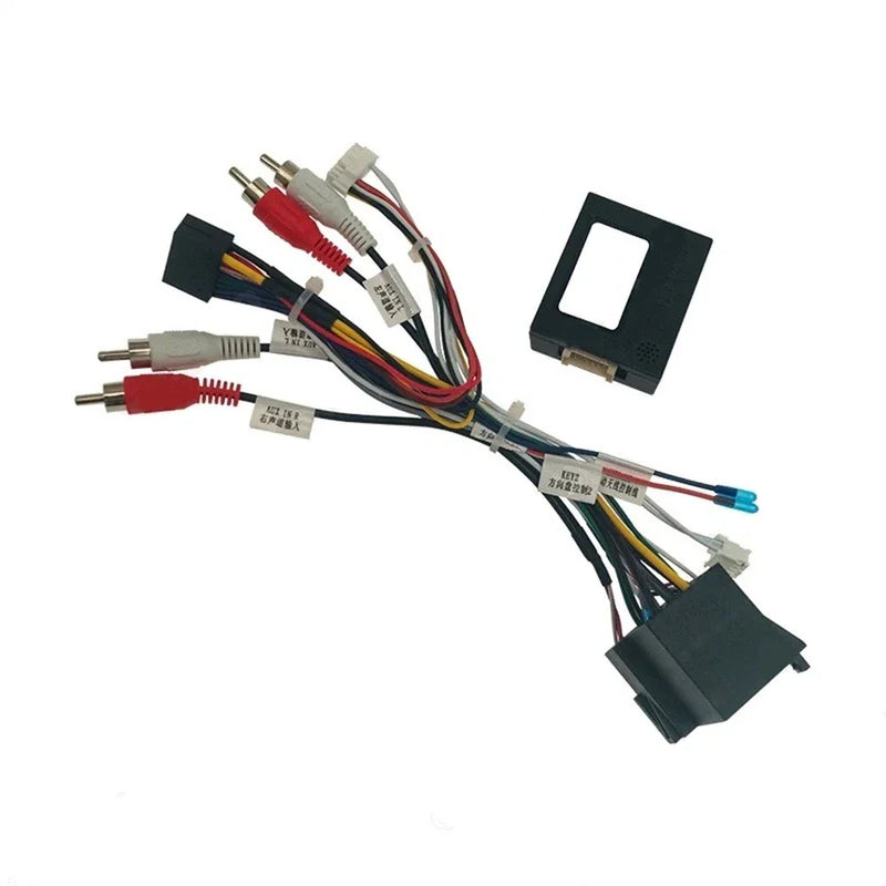 Fiat Doblo 500L Bravo 16PIN Stereo Plug Wiring Harness with Canbus Box