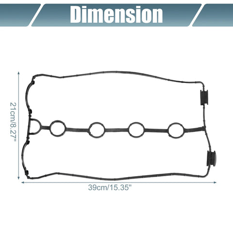 Chevrolet Aveo 1.6L (2004-2008) Black Valve Cover Gaskets