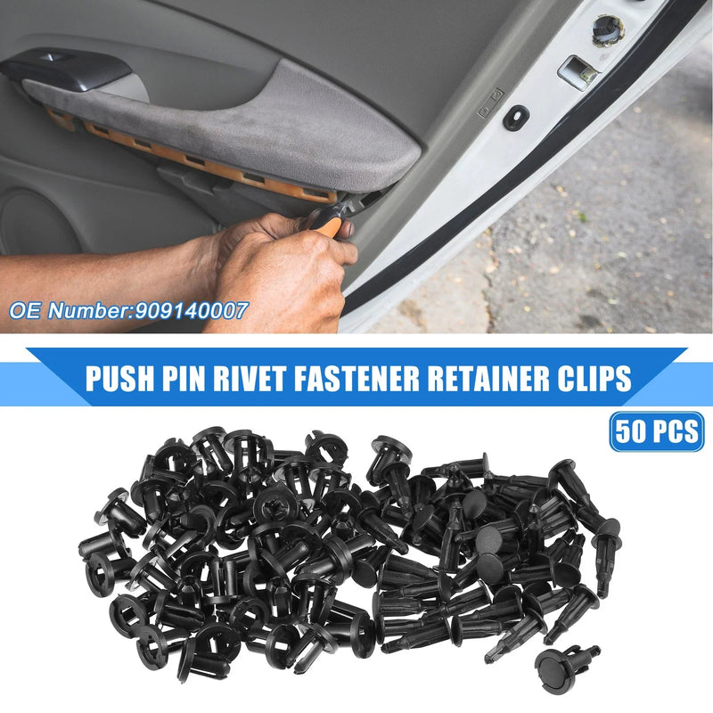 Subaru Ascent 50 Pcs Push Pin Rivet Clips (2019-2021)