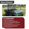 Kawasaki Mule SX 4x4 KAF400 Gas Fuel Tank Cap w/ Gasket (2017-2024)
