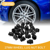 Chevrolet Blazer Wheel Lug Nut Bolt 24 Pcs Plastic Black