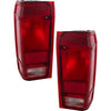 Halogen Tail Light Set For 1983-1990 Ford Ranger Clear &