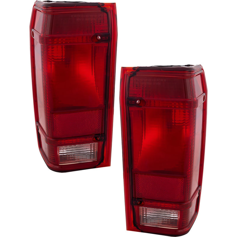 Halogen Tail Light Set For 1983-1990 Ford Ranger Clear &