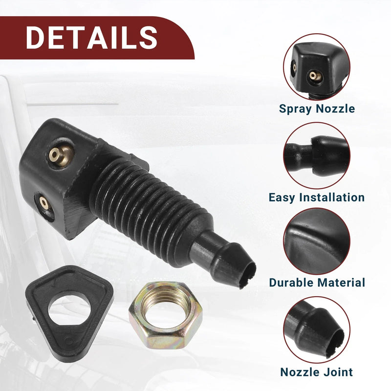 GMC Front with Hose and Connectors Windshield Washer Nozzle 1x
