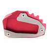 Ducati MTS1100, MTS1200, MTS950 Red Kickstand Foot Plate Pad (2003-2023)