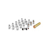 MX-5 NA / NB 20pcs Alloy Wheel Lock Nuts Set Chrome (1989-2005)