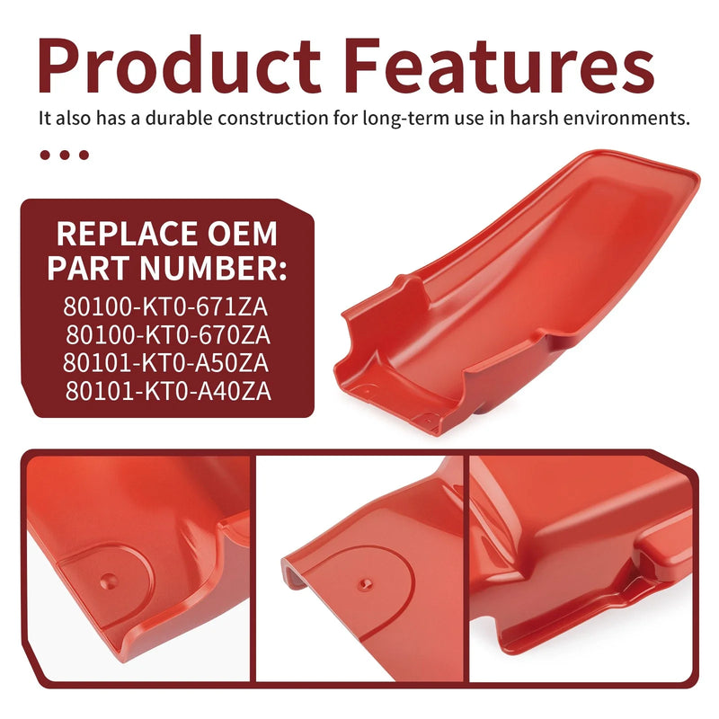 Honda XR200R 1984-2002 Red Rear Fender