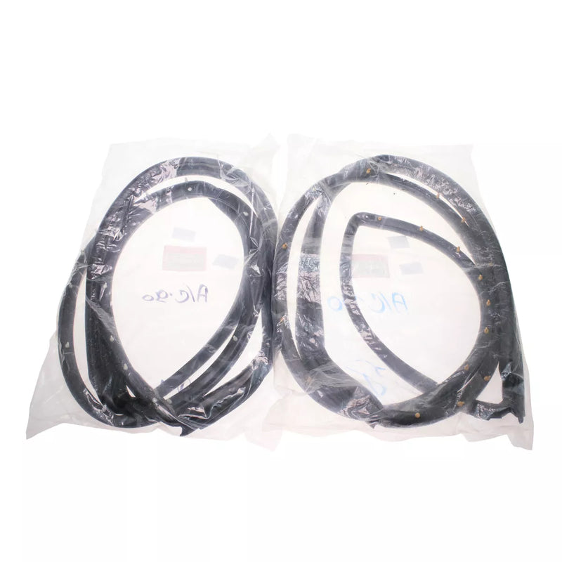 Honda Accord Sedan 1990-1993 Rear Door Weatherstrip Seal Set