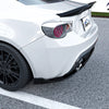 Subaru BRZ / Scion FR-S 1x Gloss Black Rear Diffuser Lip (2013-2020)