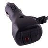 Vehicle 12V Car Cigarette Lighter Socket Adapter Plug On/Off Switch