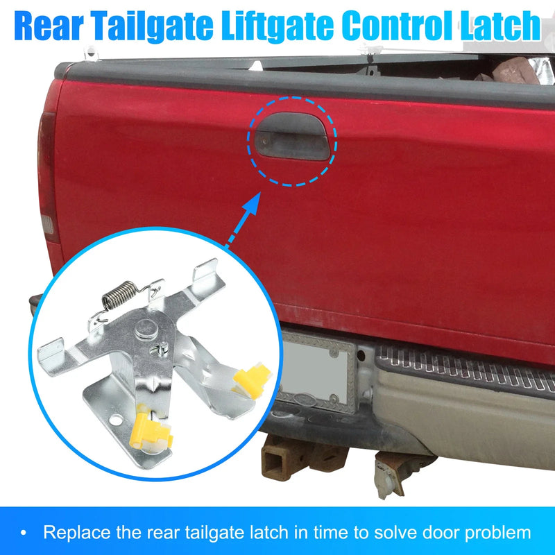 Ford Super Duty Pickup Tailgate Control Latch Lock (1999-2007)