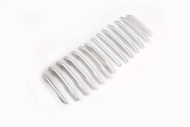 BMW X5 2019 14pcs Car Chrome Front Grill Strip Grille Bar Cover Trim Fit