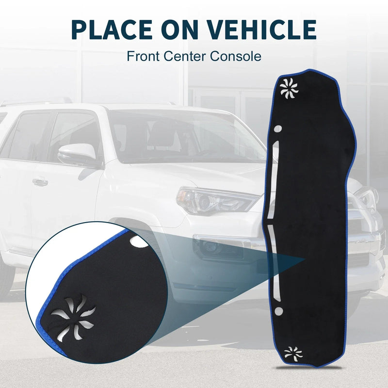 Mazda Flair Crossover Sun Protector Black Blue Dashboard Cover Mat (2014-2020)