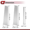 Ford Explorer (2011-2019) Silver Tone 6 Pcs Door Pillar Window Trim
