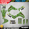 Kawasaki KLX 140 Custom Graphics Full Kit (2019-2026)