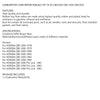 Honda CBX1000 CBX1050 Carburetor Repair Kit (1978-1983)