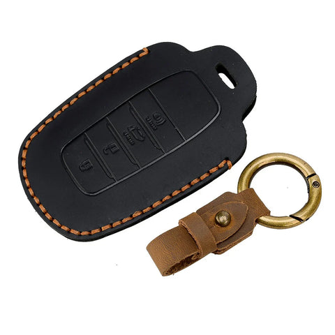 Toyota Prado Innova Leather Key Shell Cover (2010-2023)