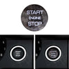 For Land Rover Range Rover Carbon fiber Engine Start Buttons Cover Trim Sticker