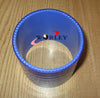 Turbo Hose Pipe RED 2.5" Silicone Straight Connector Coupler