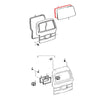Toyota Dyna Toyoace KDY240 XZC605 XZU306 RR Door Glass Weatherstrip