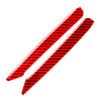 Subaru Forester Red Carbon Fiber Console Side Cover Trim (2009-2013)