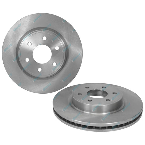 Nissan Navara D23 NP300 2.5L 2015~2020 2 Front Brake Rotors + Pads