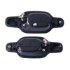 Isuzu D-Max REAR LEFT+RIGHT Black Door Handle Outer 2 x (2006–2012)