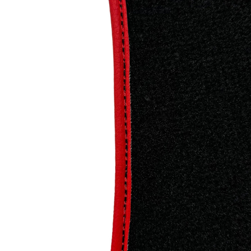 Ferrari Portofino with Leather & Red Trim Black Floor Mats (2018-2023)