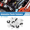 Chevrolet Plastic White Door Panel Clips / 10 Pcs /
