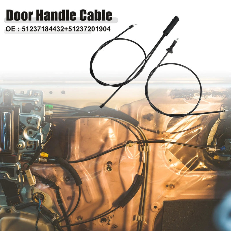 BMW 328i Hood Release Cable Door Handle Cable
