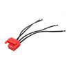 Honda CBR600RR 4-Way Starter Solenoid Relay Plug Connector (2003-2006)
