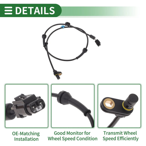 Suzuki SX4 ABS Wheel Speed Sensor (2007-2014)