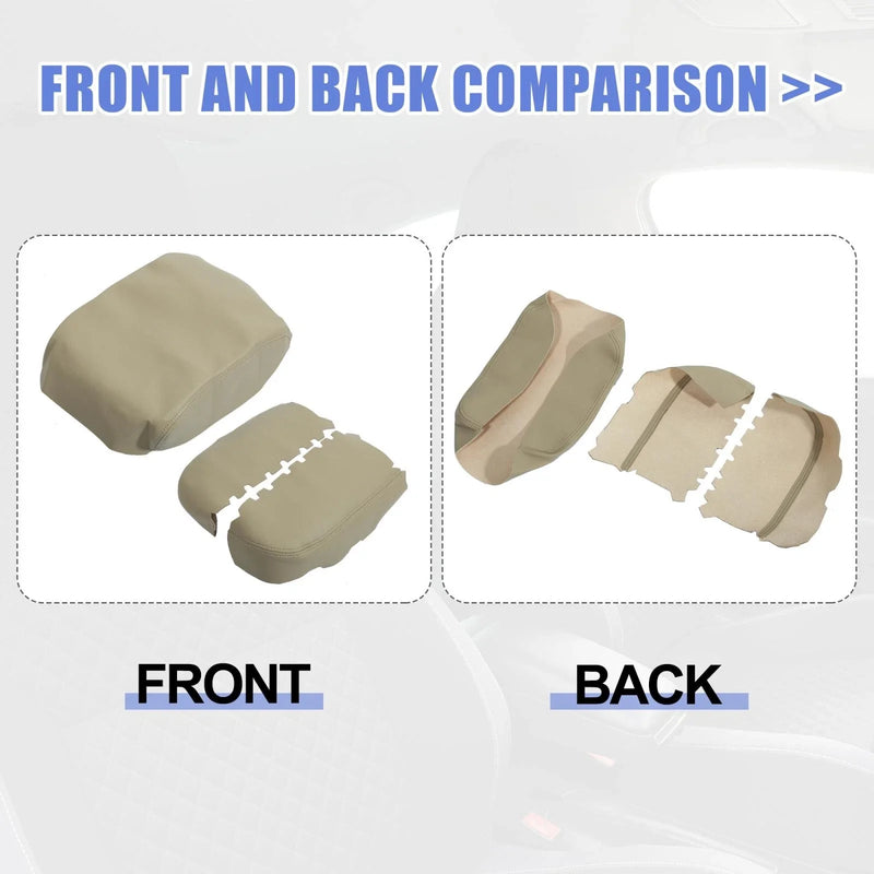 Honda Pilot (2009-2015) Beige Center Console Armrest Cover Pad