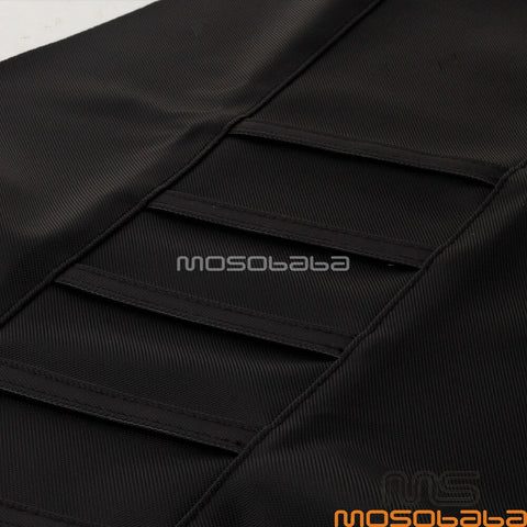 Honda Suzuki Yamaha Off Road Dirt Bike Universal Ribbed Gripper Seat Cover