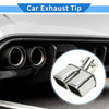 Toyota Raize Square Curved Slant Cut Dual Exhaust Tips 2.4" Inlet (2020-2023)