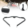 Harley Softail Fat Bob Deluxe Black Engine Guard Highway Crash Bar (2018-2023)