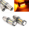 Car Pair Amber White Switchback 1157 LED Turn Signal Bulbs