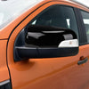 Ford Ranger (2015-2023) Gloss Black OX Horn Cover Trim Rear View Side Mirror