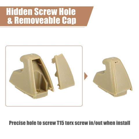 Chevrolet Cruze Beige Plastic Sun Visor Clip Retainer
