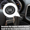 Jeep Cherokee, Dodge Black Engine Start Stop Button Cover Trim Kit