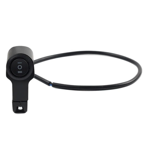 ATV Headlight Fog Spot Light - Black 7/8" Handlebar On Off Switch