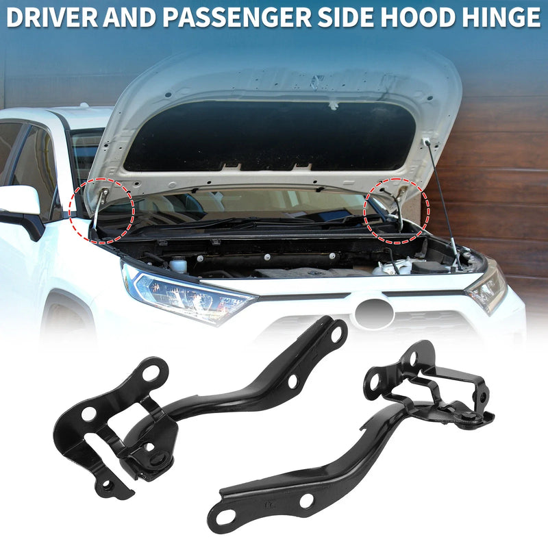 Toyota Yaris Hood Hinges 1 Pair (2007-2011)