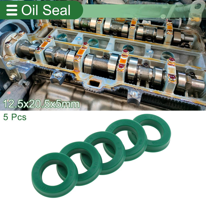 Make Model Oil Seal / 12.5x20.5x5mm / Seal Ring Rotary Shaft Seal TPU