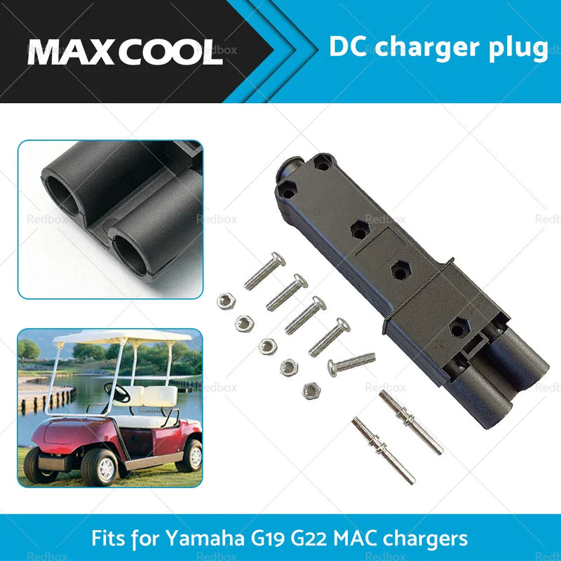 Yamaha G19 G22 48V DC Charger Plug (2007-2016)