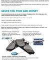 Falcon Fairmont LTD Brake Rotors & GCT Pads (2000 - 2003)