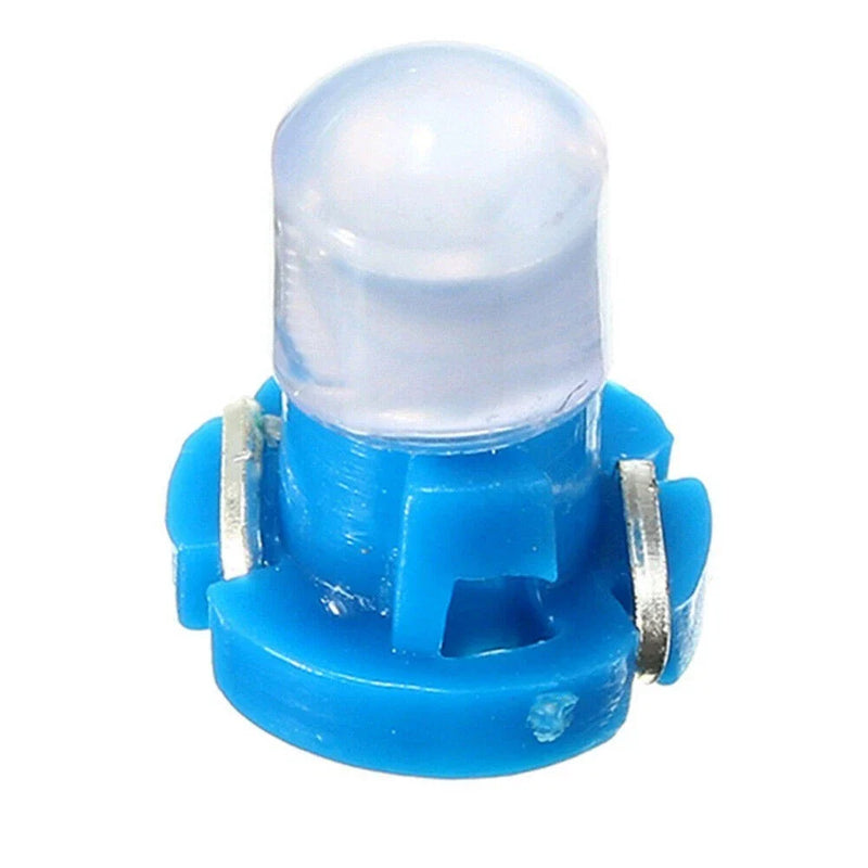Car 10 x Blue T3 Neo Wedge LED Bulbs