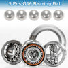 G16 Bearing / 29.0mm / Ball Bearing Steel Silver Tone 5 Pcs