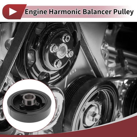 Chevrolet C2500 Harmonic Balancer Crankshaft Pulley (1991-1993)